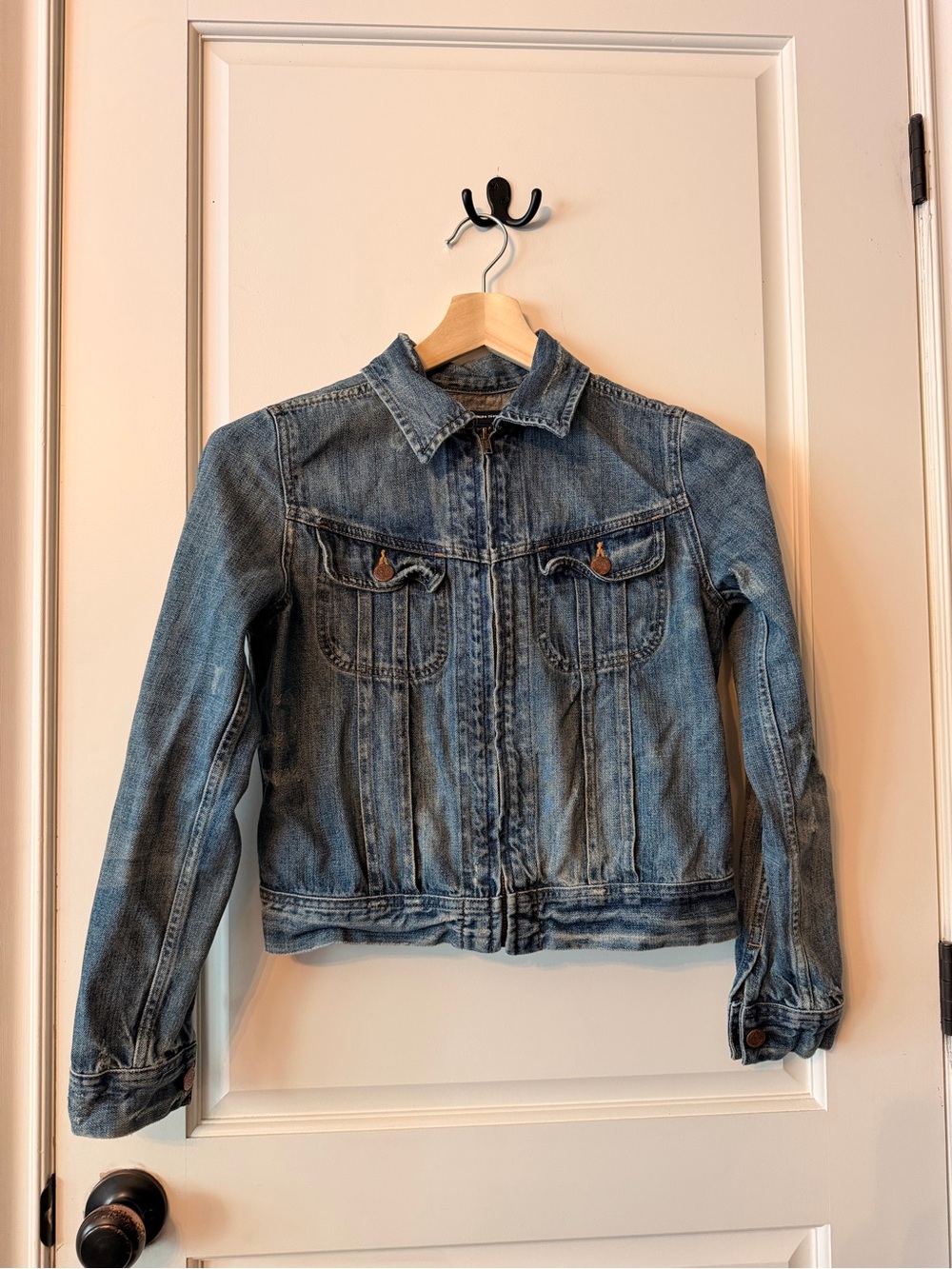 Ralph Lauren Sport Y2K Fitted Denim Jacket | XS
